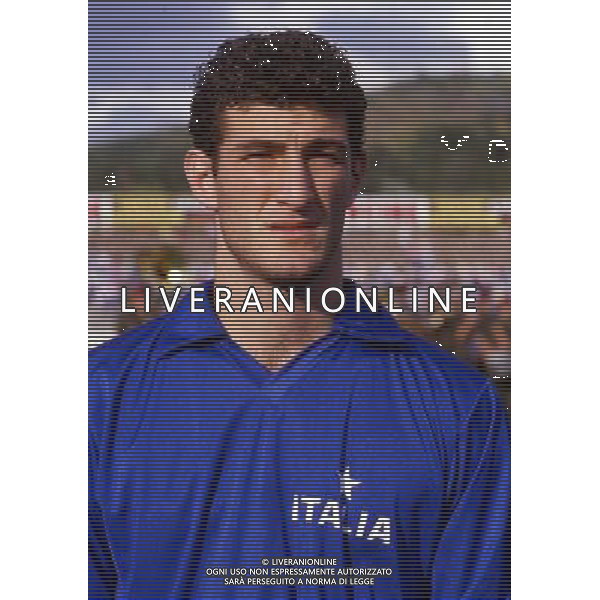 ARCHIVIO LIVERANI NELLA FOTO CIRO FERRARA CON LA MAGLIA DELLA NAZIONALE ITALIANA AG ALDO LIVERANI SAS