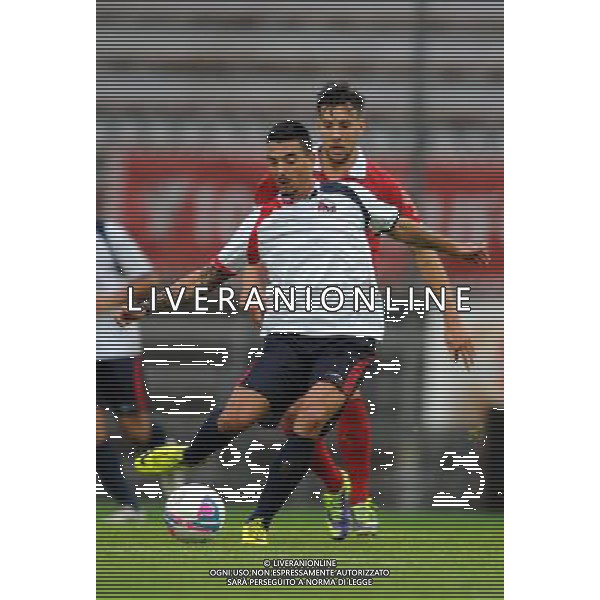 L\'AQUILA CALCIO 2013-2014 NELLA FOTO CARCIONE IMPERIO FOTO ROBERTO SETTONCE-AG ALDO LIVERANI SAS