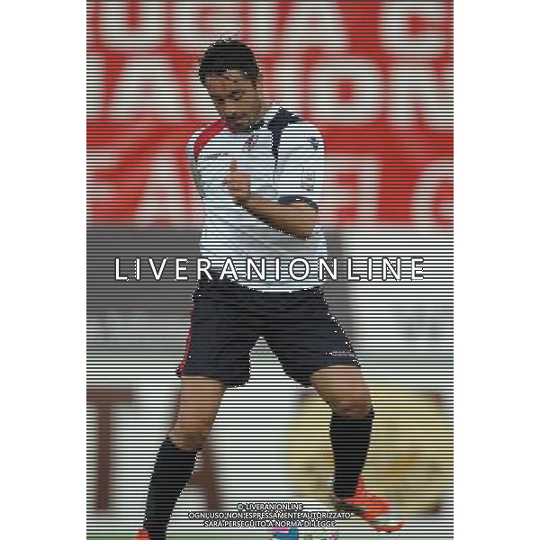 L\'AQUILA CALCIO 2013-2014 NELLA FOTO DALLAMANO SIMONE FOTO ROBERTO SETTONCE-AG ALDO LIVERANI SAS