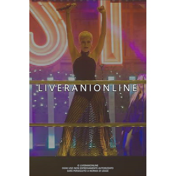 Jessie J (born Jessica Ellen Cornish) performs in front of Selfridges as part of the Oxford Street Christmas Lights 2013 show in London, England, UK on 12th November 2013. AG ALDO LIVERANI SAS ONLY ITALY