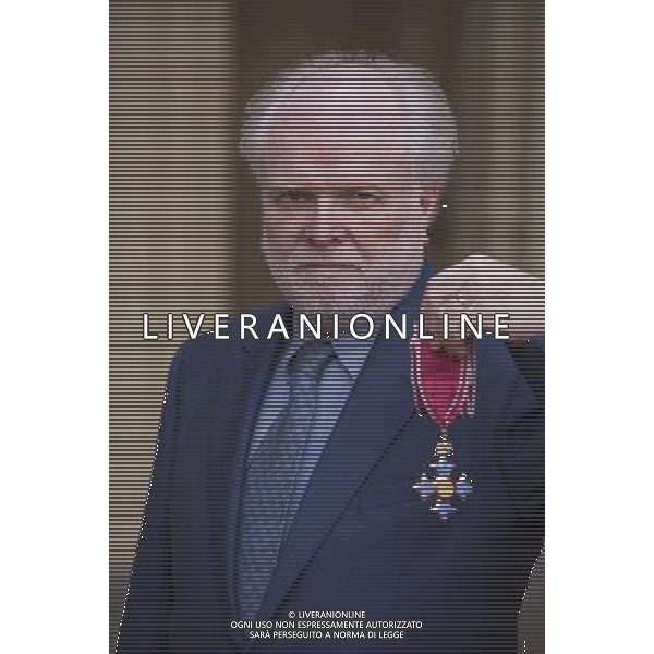 The Honourable Michael Attenborough, Theatre Director and Producer after receiving his CBE For services to the Theatre at an Investiture held on the 12th of November 2013 at Buckingham Palace, London, UK. ©PHOTOHSOT/AGENZIA ALDO LIVERANI SAS - ITALY ONLY - EDITORIAL USE ONLY
