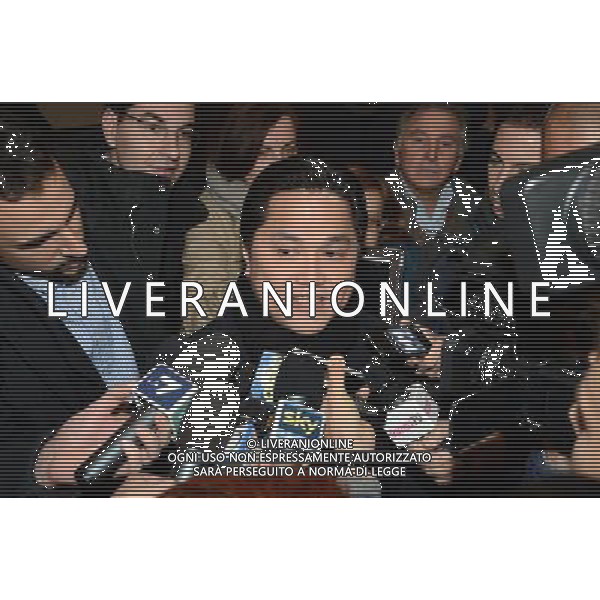 Arrivo dell\'indonesiano Erick Thohir all\'aeroporto di Malpensa Milano 14 novembre 2013 ©Gazzaniga/AGENZIA ALDO LIVERANI SAS