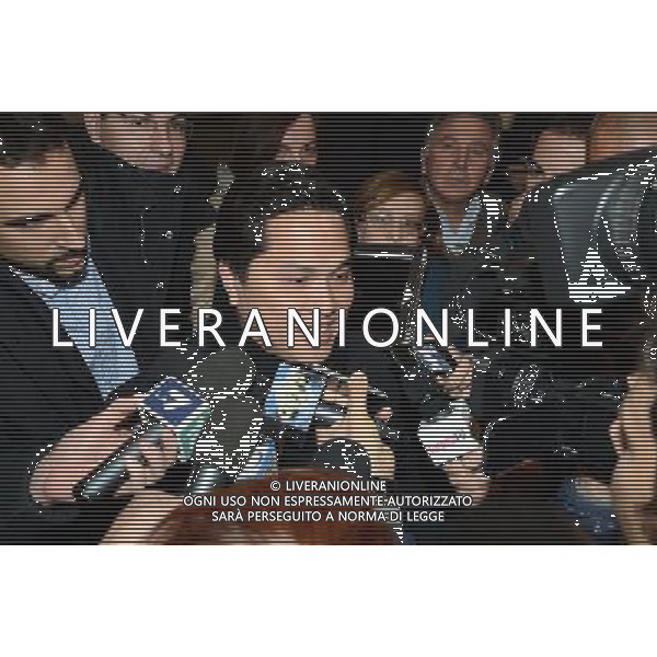 Arrivo dell\'indonesiano Erick Thohir all\'aeroporto di Malpensa Milano 14 novembre 2013 ©Gazzaniga/AGENZIA ALDO LIVERANI SAS