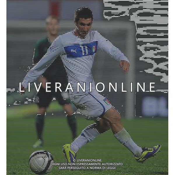 Qualificazioni ai Campionati Europei Under 21 Gruppo 9 Reggio Emilia - 14.11.2013 Italia-Irlanda del Nord Nella Foto:politano /Ph.Vitez-Ag. Aldo Liverani