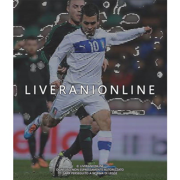 Qualificazioni ai Campionati Europei Under 21 Gruppo 9 Reggio Emilia - 14.11.2013 Italia-Irlanda del Nord Nella Foto:Battocchio Cristian Damian /Ph.Vitez-Ag. Aldo Liverani