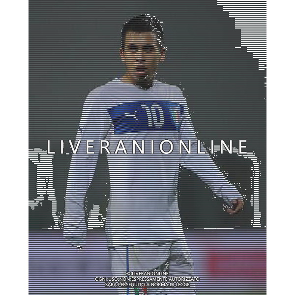 Qualificazioni ai Campionati Europei Under 21 Gruppo 9 Reggio Emilia - 14.11.2013 Italia-Irlanda del Nord Nella Foto:Battocchio Cristian Damian /Ph.Vitez-Ag. Aldo Liverani