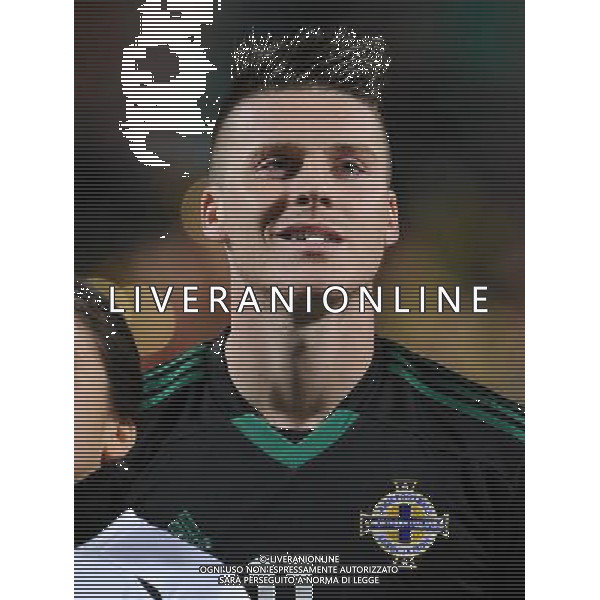 Qualificazioni ai Campionati Europei Under 21 Gruppo 9 Reggio Emilia - 14.11.2013 Italia-Irlanda del Nord Nella Foto:Carson Josh /Ph.Vitez-Ag. Aldo Liverani