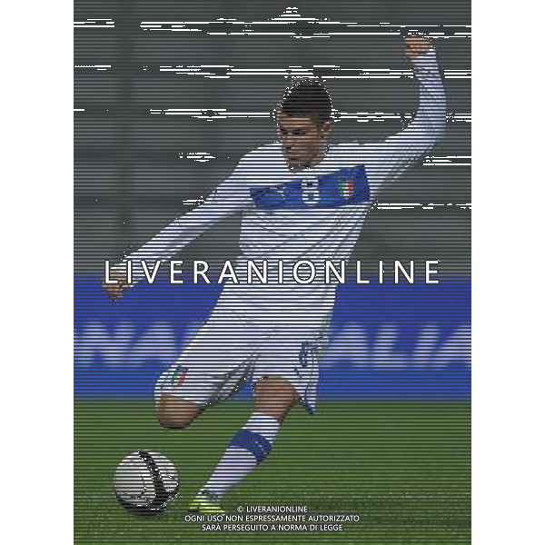 Qualificazioni ai Campionati Europei Under 21 Gruppo 9 Reggio Emilia - 14.11.2013 Italia-Irlanda del Nord Nella Foto:Viviani Federico /Ph.Vitez-Ag. Aldo Liverani