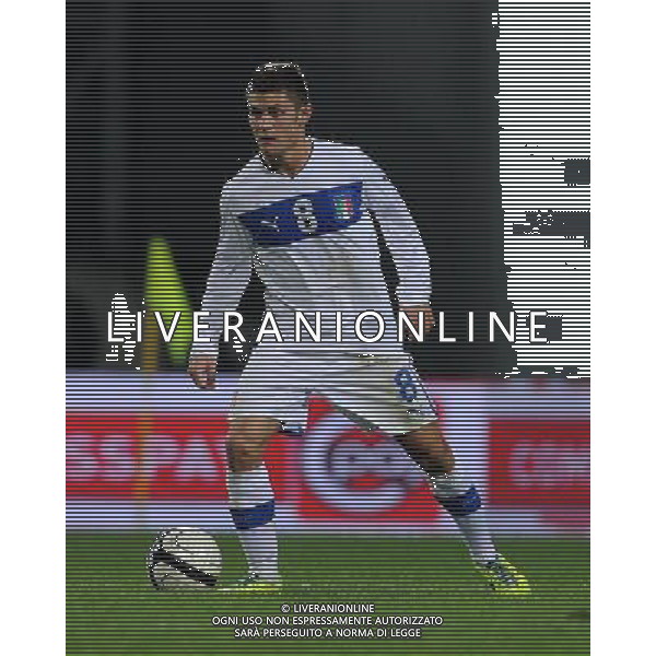 Qualificazioni ai Campionati Europei Under 21 Gruppo 9 Reggio Emilia - 14.11.2013 Italia-Irlanda del Nord Nella Foto:Viviani Federico /Ph.Vitez-Ag. Aldo Liverani