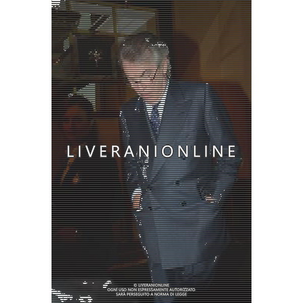 MILANO 15 -11-2013 HOTEL MELIA NUOVO CDA INTER E PASSAGGIO DI CONSEGNE TRA MASSIMO MORATTI ED ERICK THOHIR NELLA FOTO MASSIMO MORATTI FOTO ALDO GAZZANIGA-AG ALDO LIVERANI SAS