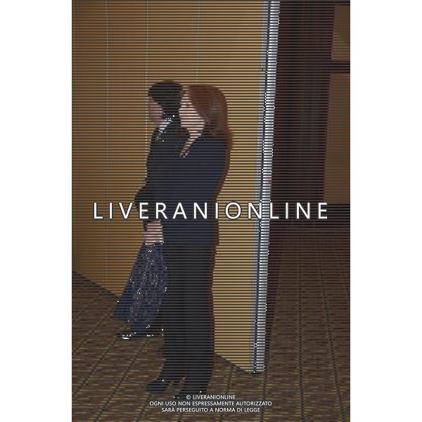 MILANO 15 -11-2013 HOTEL MELIA NUOVO CDA INTER E PASSAGGIO DI CONSEGNE TRA MASSIMO MORATTI ED ERICK THOHIR NELLA FOTO BEDY MORATTI FOTO ALDO GAZZANIGA-AG ALDO LIVERANI SAS