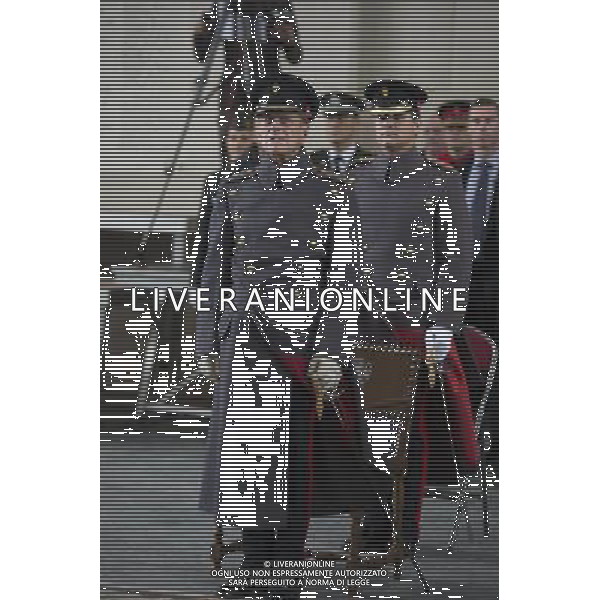 His Royal Highness The Duke of Edinburgh, Senior Colonel, Household Division and Colonel, Grenadier Guards attending the Last Post ceremony in Ypres, Belgium, to mark the gathering of soil from Flanders Fields for a memorial garden at the Guards Museum in London. ©photoshot/AGENZIA ALDO LIVERANI SAS - ITALY ONLY - EDITORIAL USE ONLY - REALI INGLESI: Filippo Duca di Edimburgo a Ypres, in Belgio 11 Novembre 2013