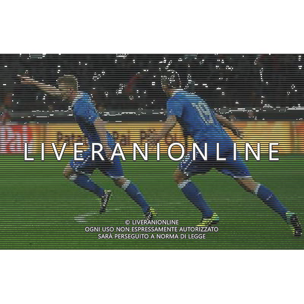 Amichevole Milano - 15.11.2013 Italia-Germania Nella Foto:abate esulta /Ph.Vitez-Ag. Aldo Liverani