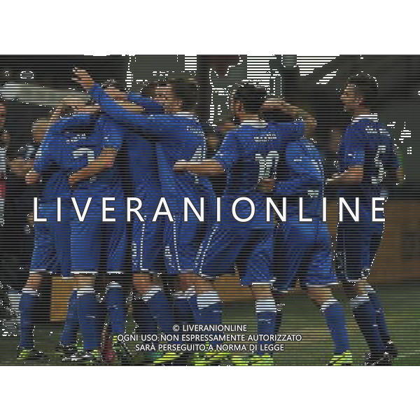 Amichevole Milano - 15.11.2013 Italia-Germania Nella Foto:abate esulta /Ph.Vitez-Ag. Aldo Liverani