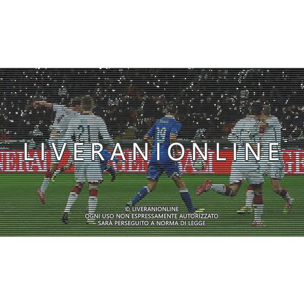 Amichevole Milano - 15.11.2013 Italia-Germania Nella Foto:howedes colpisce il palo /Ph.Vitez-Ag. Aldo Liverani