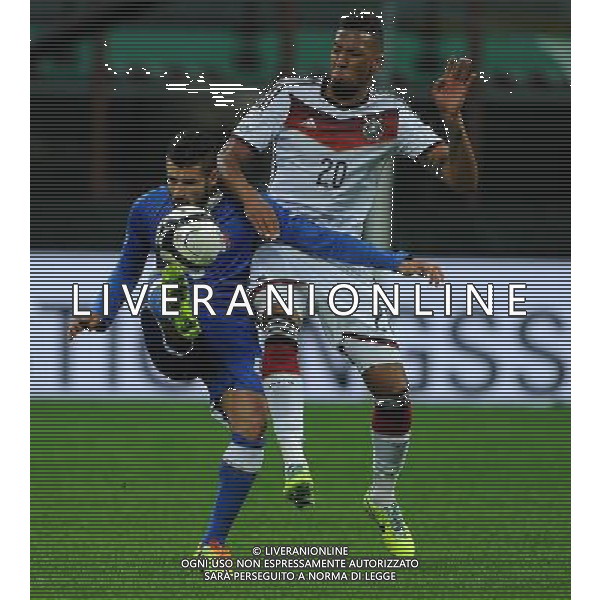 Amichevole Milano - 15.11.2013 Italia-Germania Nella Foto:candreva boateng /Ph.Vitez-Ag. Aldo Liverani