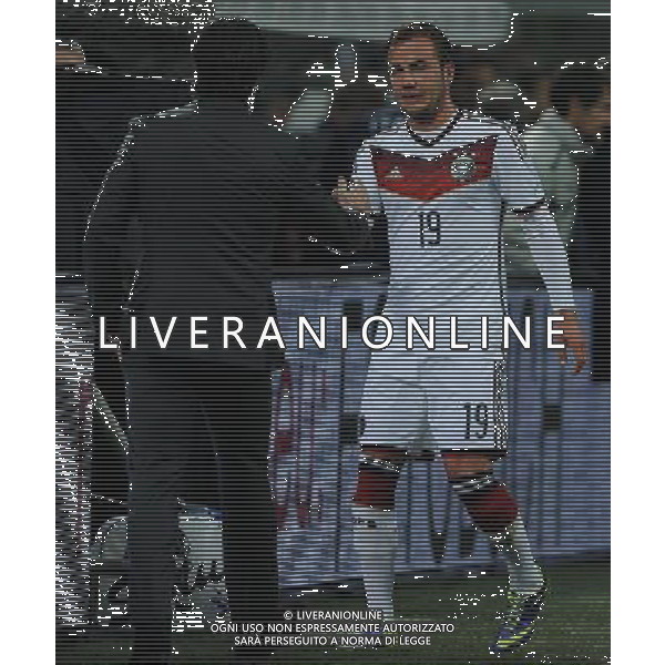 Amichevole Milano - 15.11.2013 Italia-Germania Nella Foto:Gotze Mario-Low Joachim /Ph.Vitez-Ag. Aldo Liverani