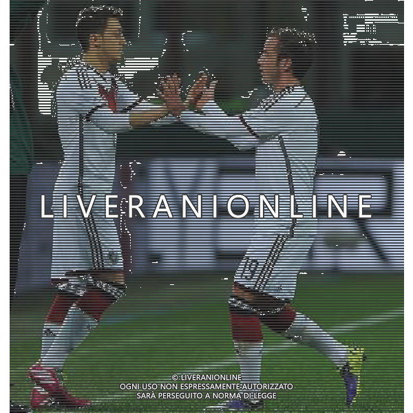 Amichevole Milano - 15.11.2013 Italia-Germania Nella Foto:Ozil Mesut-Gotze Mario sostituzione /Ph.Vitez-Ag. Aldo Liverani