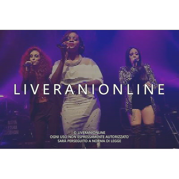 The original Sugababes, now known as Mutya Keisha Siobhan (MKS for short) perform the last date of their tour at Shepherd\'s Bush Empire, London, England, UK on 15th November 2013. The band consists of Mutya Buena, Keisha Buchanan and SiobhÌÁn Donaghy. ©photoshot/AGENZIA ALDO LIVERANI SAS -