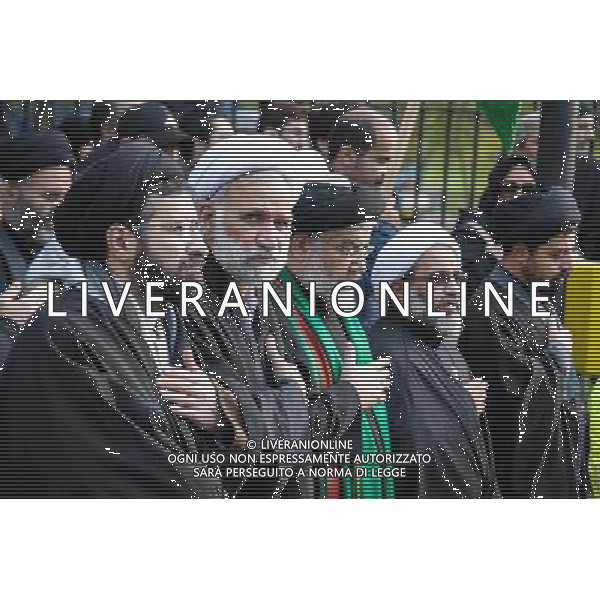 London, UK, 14/11/2013 : Day of Ashura mourning procession. The annual mourning procession, which is commemorated by Shi\'a Muslims as a day of mourning for the martyrdom of Husayn ibn Ali, the grandson of Muhammad(Sallallahu Alaihi Wa\'sallam) at the Battle of Karbalawhich around 1,400 years ago. Mourners began gathering at Hyde Park for the procession to the Islamic Universal Association.. ©photohsot/AGENZIA ALDO LIVERANI SAS - ITALY ONLY - Processione annuale nel giorno del Lutto di Ashura commemorato da musulmani sciiti per il martirio di Husayn ibn Ali, nipote di Muhammad Londra, Regno Unito, 14 novembre 2013