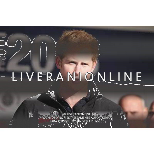 Prince Harry attends the Walking With The Wounded South Pole Allied Challenge Departure Event in Trafalgar Square on November 14, 2013 in London, England. ©photoshot/AGENZIA ALDO LIVERANI SAS - ITALY ONLY - REALI INGLESI: Il principe Harry alla presentazione del Walking With The Wounded sfida al Polo Sud a Trafalgar Square il 14 Novembre 2013 a Londra, Inghilterra.