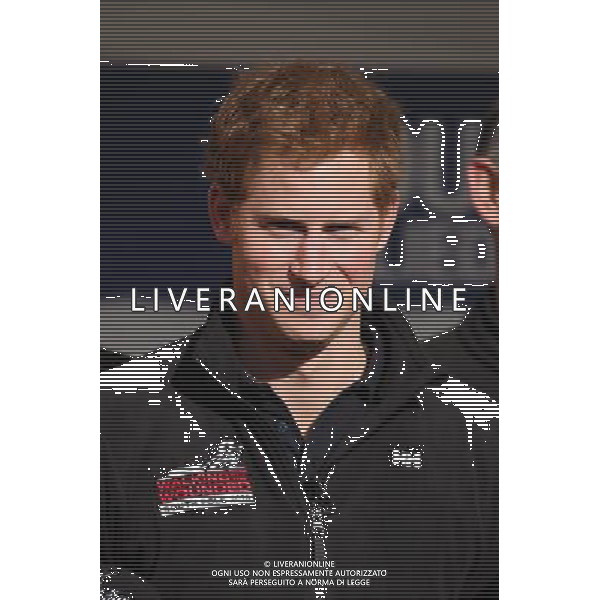 Prince Harry attends the Walking With The Wounded South Pole Allied Challenge Departure Event in Trafalgar Square on November 14, 2013 in London, England. ©photoshot/AGENZIA ALDO LIVERANI SAS - ITALY ONLY - REALI INGLESI: Il principe Harry alla presentazione del Walking With The Wounded sfida al Polo Sud a Trafalgar Square il 14 Novembre 2013 a Londra, Inghilterra.