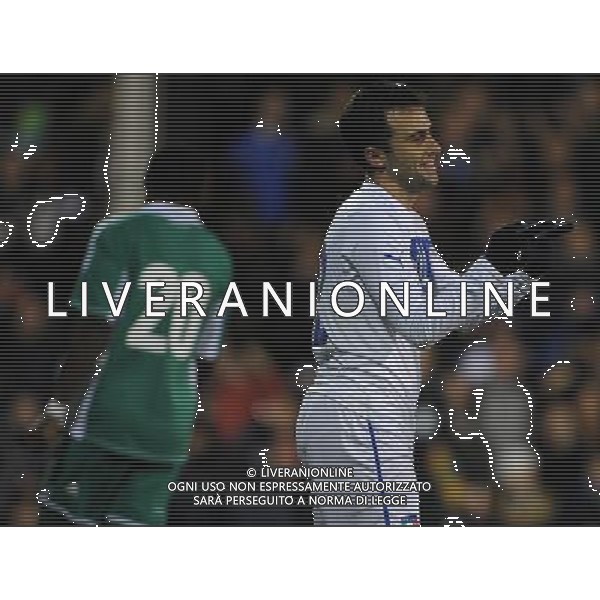 Amichevole Londra - 18.11.2013 Italia-Nigeria Nella Foto:rossi esulta /Ph.Vitez-Ag. Aldo Liverani