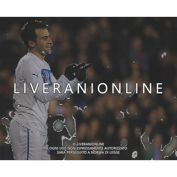 Amichevole Londra - 18.11.2013 Italia-Nigeria Nella Foto:rossi esulta /Ph.Vitez-Ag. Aldo Liverani