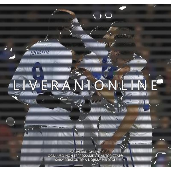 Amichevole Londra - 18.11.2013 Italia-Nigeria Nella Foto:rossi esulta /Ph.Vitez-Ag. Aldo Liverani