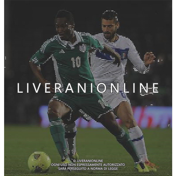Amichevole Londra - 18.11.2013 Italia-Nigeria Nella Foto:obi mikel candreva /Ph.Vitez-Ag. Aldo Liverani