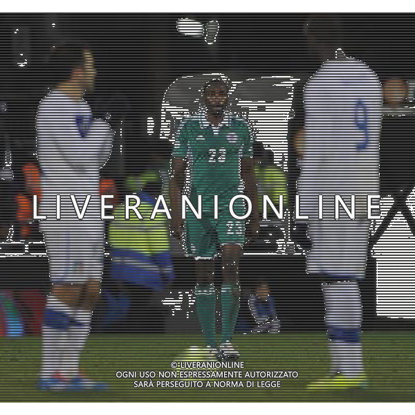 Amichevole Londra - 18.11.2013 Italia-Nigeria Nella Foto:ameobi torna a metacampo dopo il gol con delusione balotelli e rossi /Ph.Vitez-Ag. Aldo Liverani