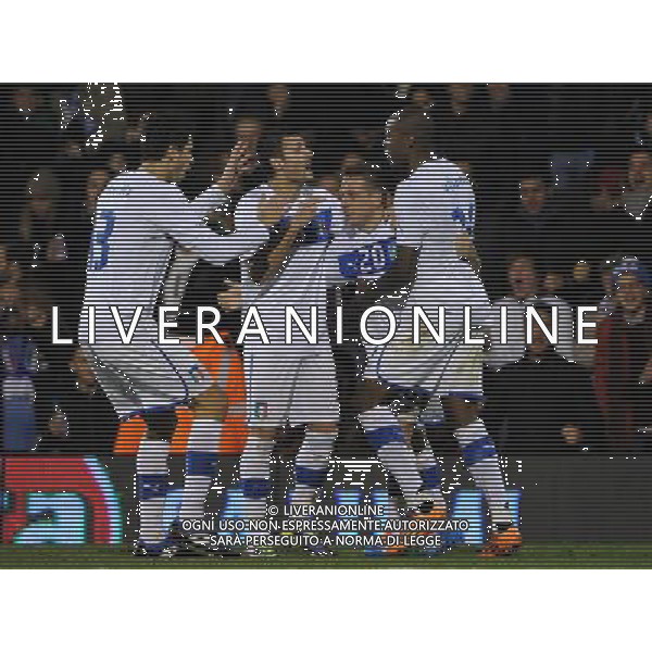 Amichevole Londra - 18.11.2013 Italia-Nigeria Nella Foto:giaccherini esulta /Ph.Vitez-Ag. Aldo Liverani