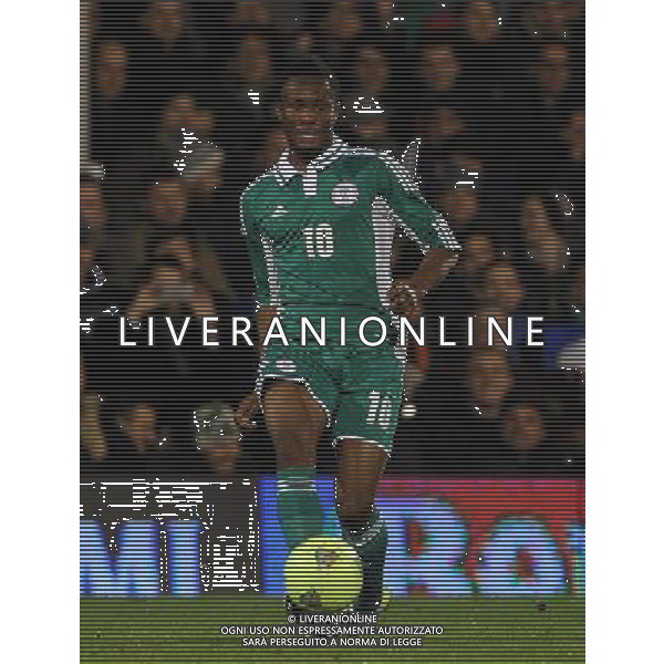 Amichevole Londra - 18.11.2013 Italia-Nigeria Nella Foto:Mikel Obi John /Ph.Vitez-Ag. Aldo Liverani
