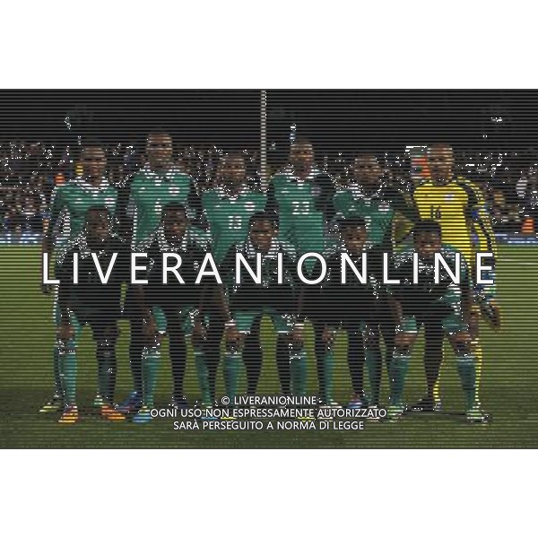 Amichevole Londra - 18.11.2013 Italia-Nigeria Nella Foto:Nigeria Squadra Formazione Ejide,Oboabona,Egwuekwe,Obi Mikel,Moses,Oduamadi,Dike,Kwambe,Onazi,Benjamin,Ameobi /Ph.Vitez-Ag. Aldo Liverani