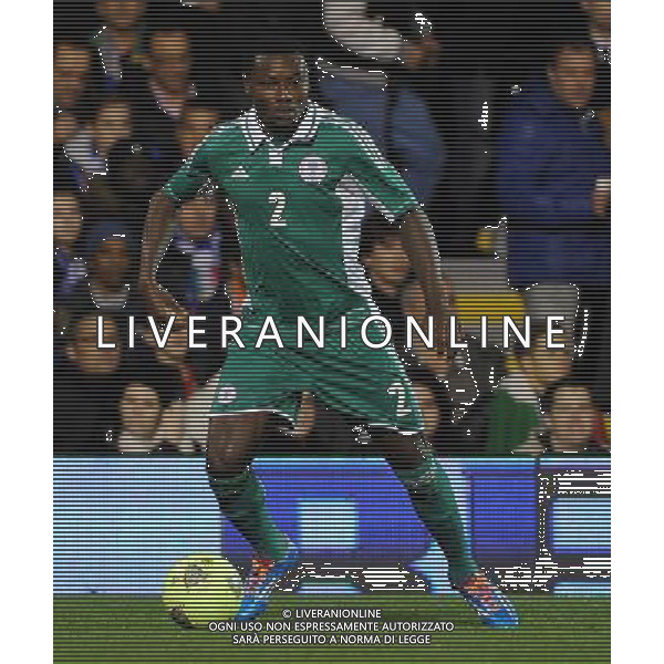 Amichevole Londra - 18.11.2013 Italia-Nigeria Nella Foto:Oboabona Godfrey /Ph.Vitez-Ag. Aldo Liverani