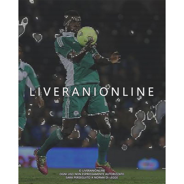 Amichevole Londra - 18.11.2013 Italia-Nigeria Nella Foto:Ogu John /Ph.Vitez-Ag. Aldo Liverani