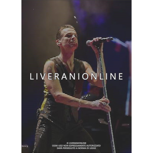  Vocalist Dave Gahan and Depeche Mode performing live at the SSE Hydro at the SSE Hydro, Glasgow, Scotland, UK- 11th November 2013 ©PHOTOHSOT/AGENZIA ALDO LIVERANI SAS - ITALY ONLY - EDITORIAL USE ONLY