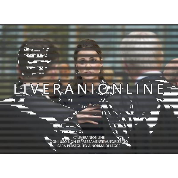  The Duchess of Cambridge attending a forum for the Charity Place2be at the offices of Clifford Chance, Canary Wharf, London. ©photoshot/AGENZIA ALDO LIVERANI SAS - ITALY ONLY - REALI INGLESI: Kate Middleton Duchessa di Cambridge presenzia a un forum benefico presso gli uffici di Clifford Chance, Canary Wharf, Londra