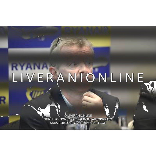 Michael O\'Leary at Ryanair\'s press conference Ryanair today (21 Nov) announced it will open 12 new routes from London Stansted (in April 2014) as well as adding frequencies on 17 existing routes, which will deliver an additional 1,300,000 passengers p.a. and support 1,300 new on-site jobs at London Stansted Airport. Montcalm London City Hotel, London, UK ©photohsot/AGENZIA ALDO LIVERANI SAS - ITALY ONLY - EDITORIAL USE ONLY -