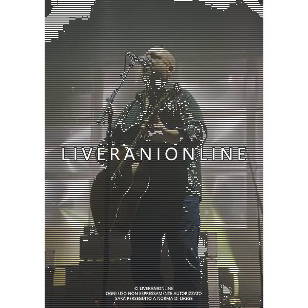 Pixies performing at Manchester Apollo on 21st November 2013. Black Francis - vocals. AG ALDO LIVERANI SAS ONLY ITALY