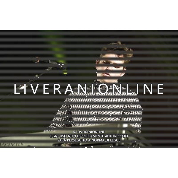 Scouting for Girls perform live at the Leeds O2 Academy in Leeds, England on November 22, 2013. AG ALDO LIVERANI SAS ONLY ITALY