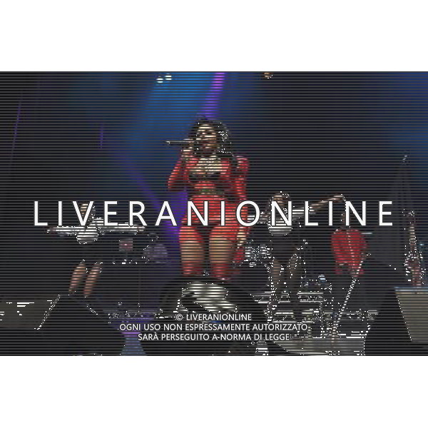 Lil\' Kim performs live at the indigO2, London on 22nd November 2013. /B2839 - AG ALDO LIVERANI SAS ONLY ITALY