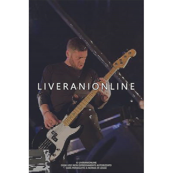 Lonely the Brave - guitarists Mark Trotter and Joel Mason, bassist Andrew Bushen, singer David Jakes and drummer Gavin \'Mo\' Edgeley performing live in concert on the longstanding US punk rock revue \'Vans Warped\' tour Saturday, Day One - Alexandra Palace, London, United Kingdom Date: 16/11/2013 AG ALDO LIVERANI SAS ONLY ITALY