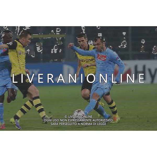BORUSSIA DORTMUND - NAPOLI CHAMPIONS LEAGUE 26 NOVEMBRE 2013 NELLA FOTO: GORAN PANDEV ©MOSCA/AGENZIA ALDO LIVERANI SAS