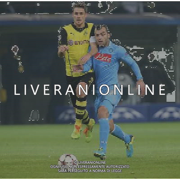 BORUSSIA DORTMUND - NAPOLI CHAMPIONS LEAGUE 26 NOVEMBRE 2013 NELLA FOTO: pandev, kehl ©MOSCA/AGENZIA ALDO LIVERANI SAS