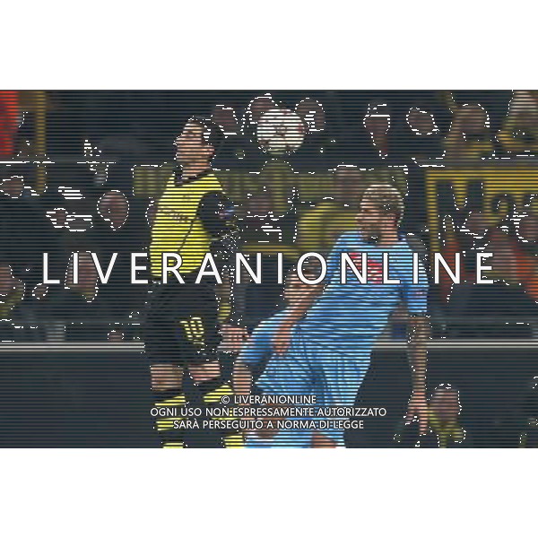 BORUSSIA DORTMUND - NAPOLI CHAMPIONS LEAGUE 26 NOVEMBRE 2013 NELLA FOTO: MKHITARYAN, BEHRAMI ©MOSCA/AGENZIA ALDO LIVERANI SAS