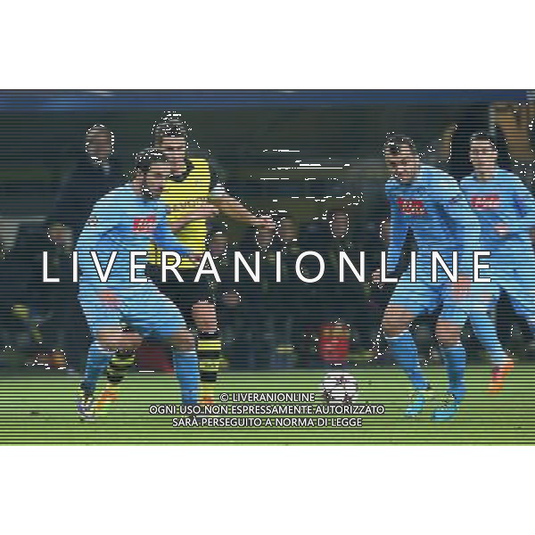 BORUSSIA DORTMUND - NAPOLI CHAMPIONS LEAGUE 26 NOVEMBRE 2013 NELLA FOTO: PANDEV, HIGUAIN, KHEL ©MOSCA/AGENZIA ALDO LIVERANI SAS