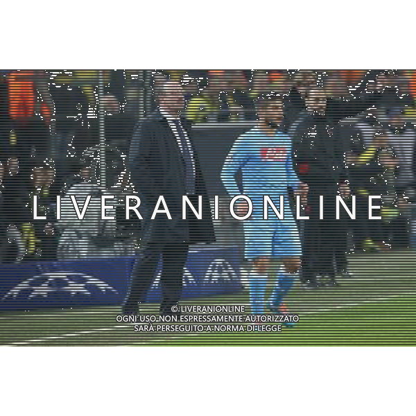 BORUSSIA DORTMUND - NAPOLI CHAMPIONS LEAGUE 26 NOVEMBRE 2013 NELLA FOTO: BENITEZ, INSIGNE ©MOSCA/AGENZIA ALDO LIVERANI SAS