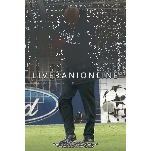 BORUSSIA DORTMUND - NAPOLI CHAMPIONS LEAGUE 26 NOVEMBRE 2013 NELLA FOTO: ESULTANZA FINE GARA KLOPP ©MOSCA/AGENZIA ALDO LIVERANI SAS