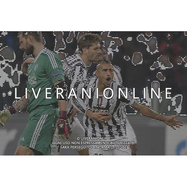 Juventus - FC Copenhagen Champions Leaugue 2013-2014 27-11-2013 Federico Tardito/Agenzia Aldo Liverani Sas Nella foto esultanza Vidal secondo gol